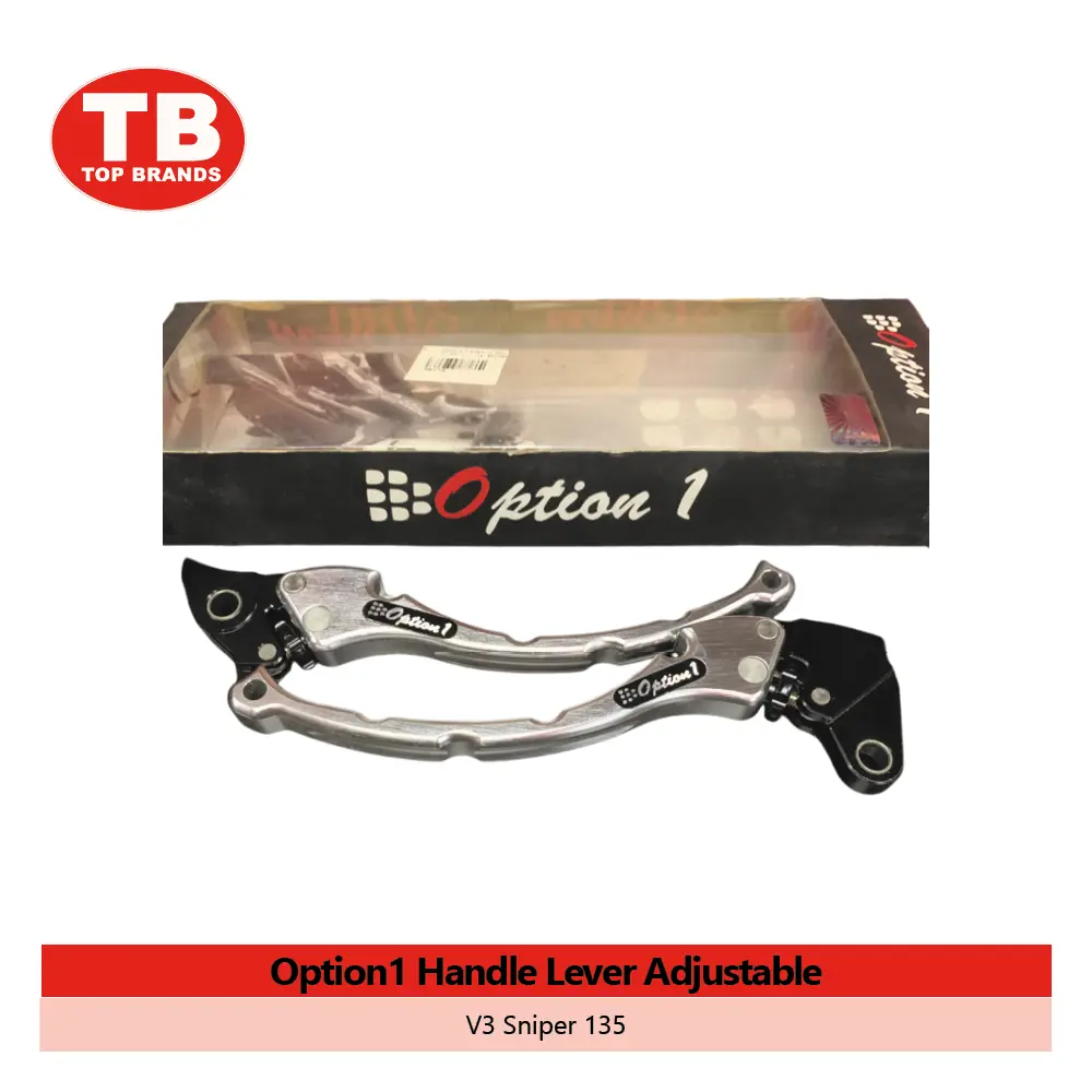HANDLE LEVER W/ADJ OPTION 1 / V3 SNIPER 135 SILV - LZD 