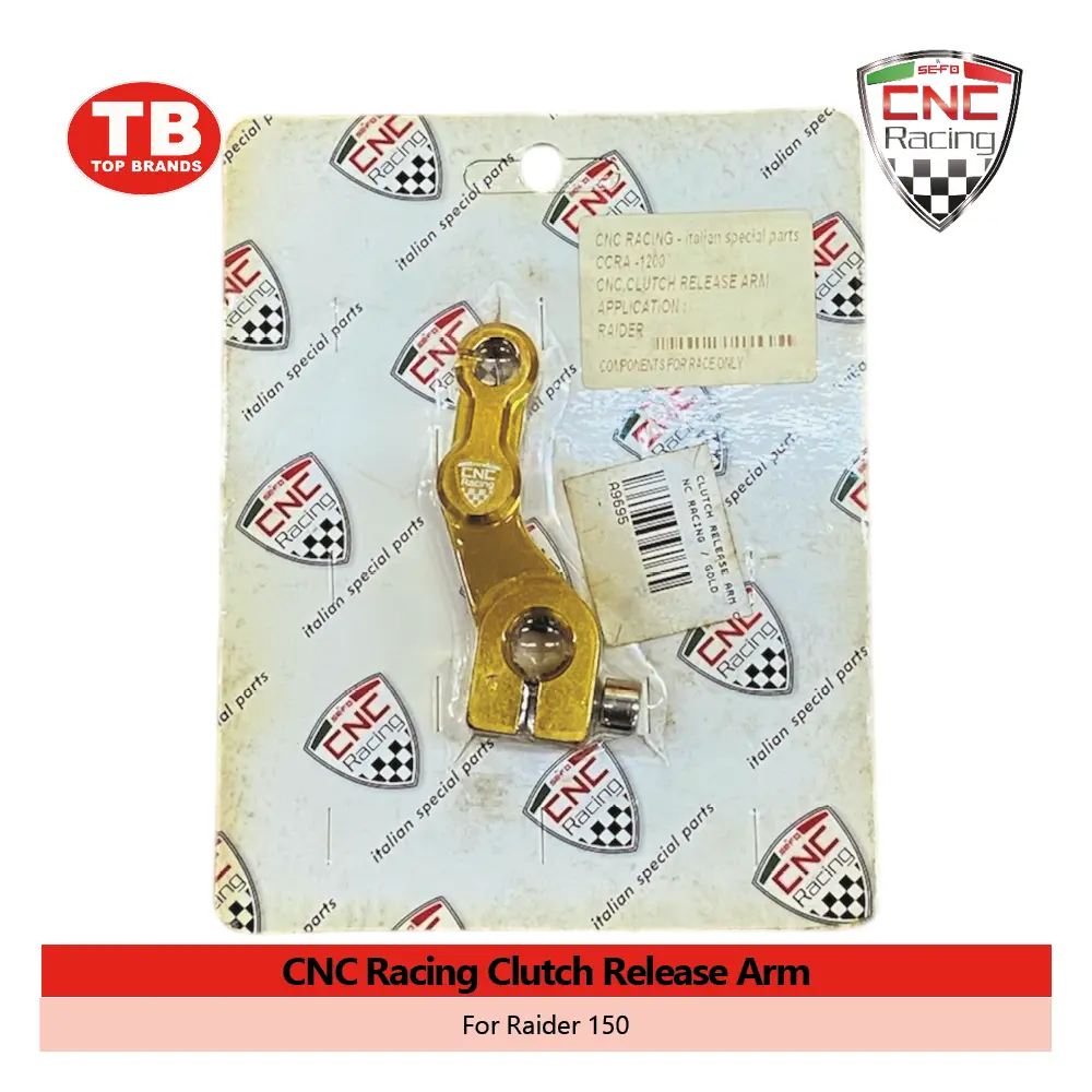 CLUTCH RELEASE ARM CNC RACING / GOLD - LZD 