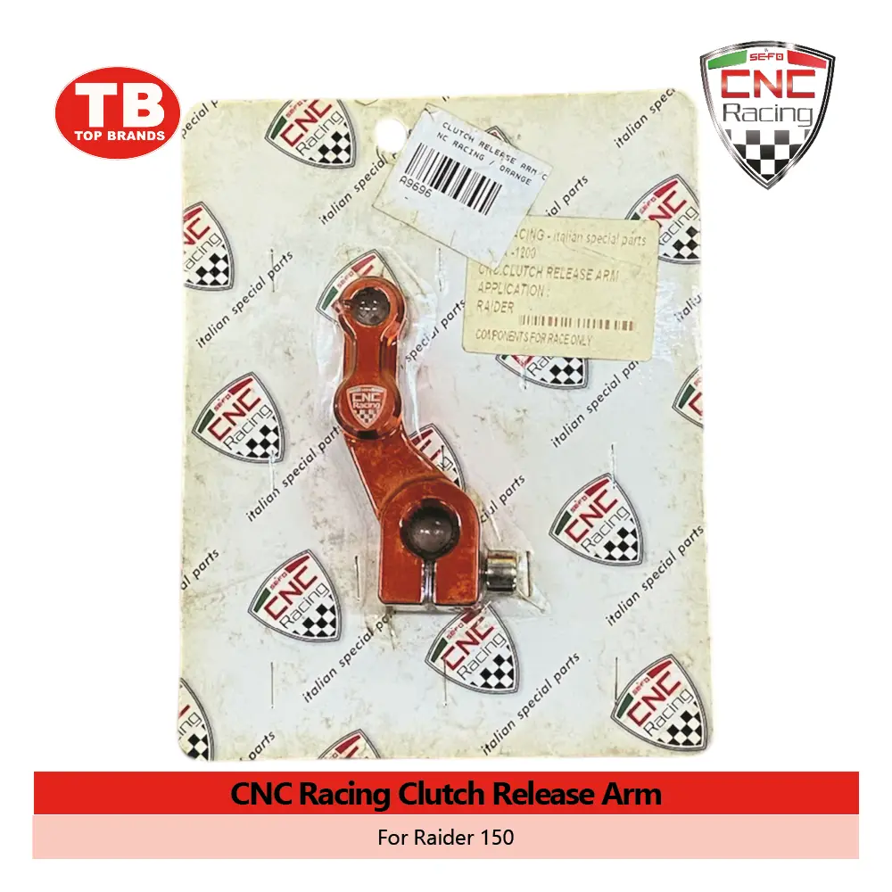 CLUTCH RELEASE ARM CNC RACING / ORANGE - LZD 
