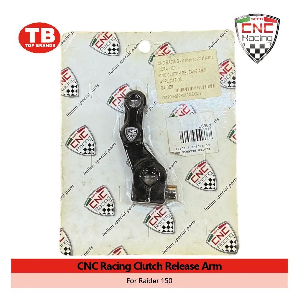 CLUTCH RELEASE ARM CNC RACING / BLACK - LZD 