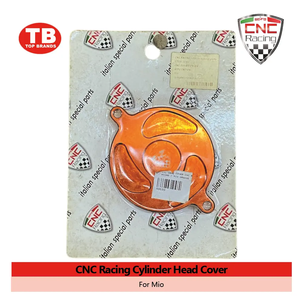 CYL HEAD COVER CNC RACING / MIO ORANGE - LZD 
