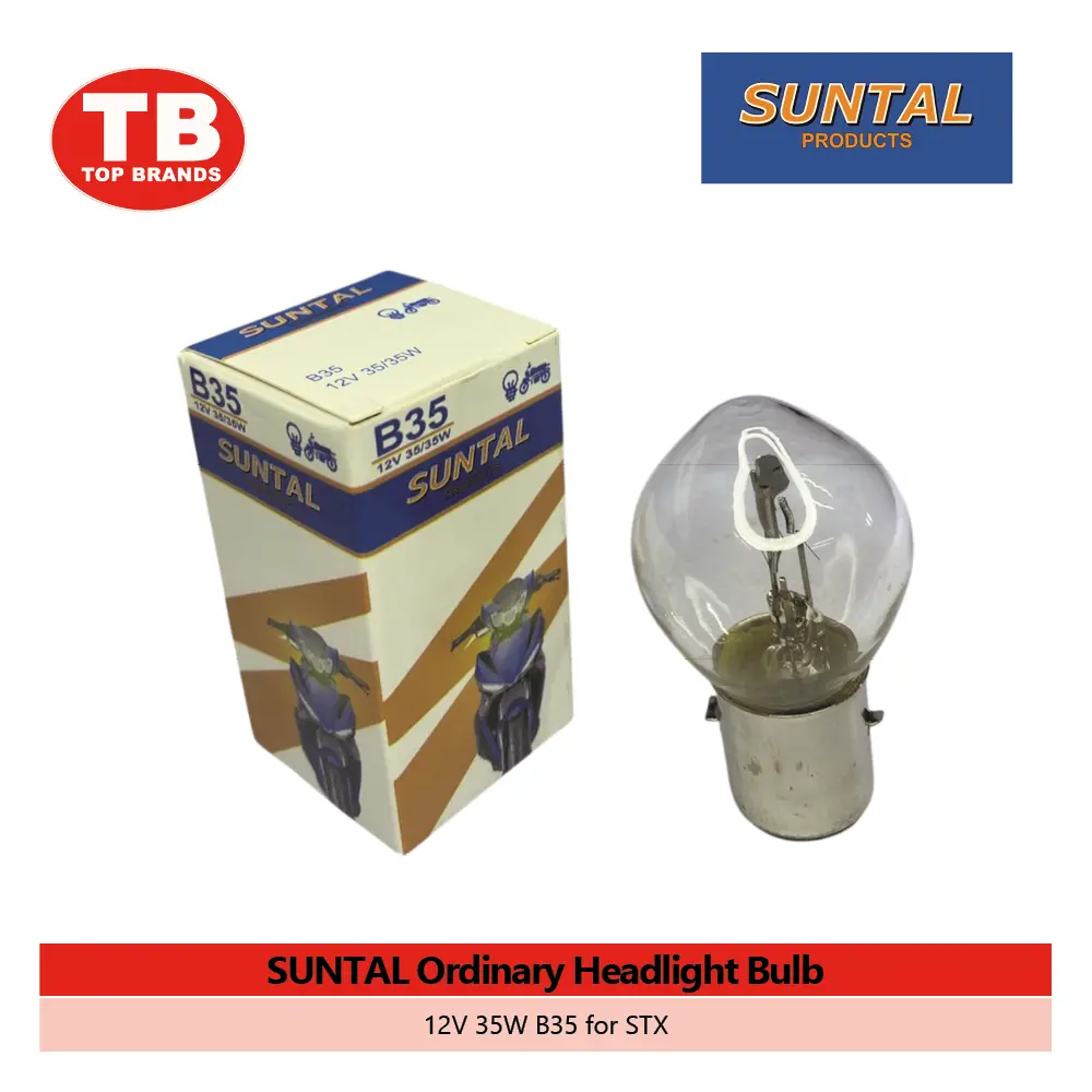 BULB HEAD ORD SUNTAL / B35 12V 35W STX (10PCS/BOX) - LZD