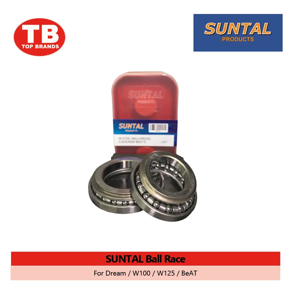 BALL RACE STEEL BALL TYPE / DREAM/W100/W125/BEAT/DASH/ ZOOMER/CLICK125/150/PCX160 / SUNTAL - FMV - LZD 