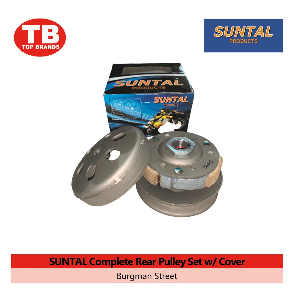COMPLETE REAR PULLEY SET W/COVER SUNTAL / BURGMAN STREET - CVT - LZD 