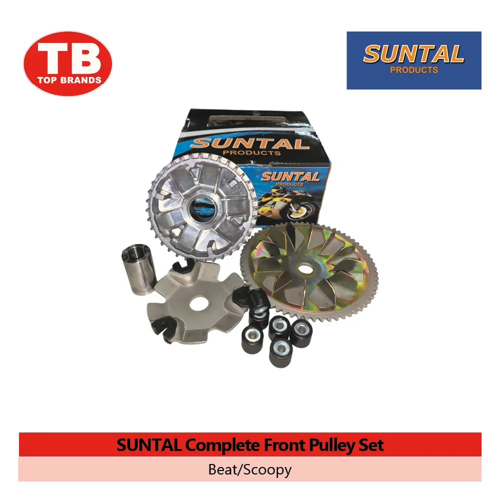 COMPLETE FRONT PULLEY SET / BEAT/SCOOPY / SUNTAL - CVT - LZD 