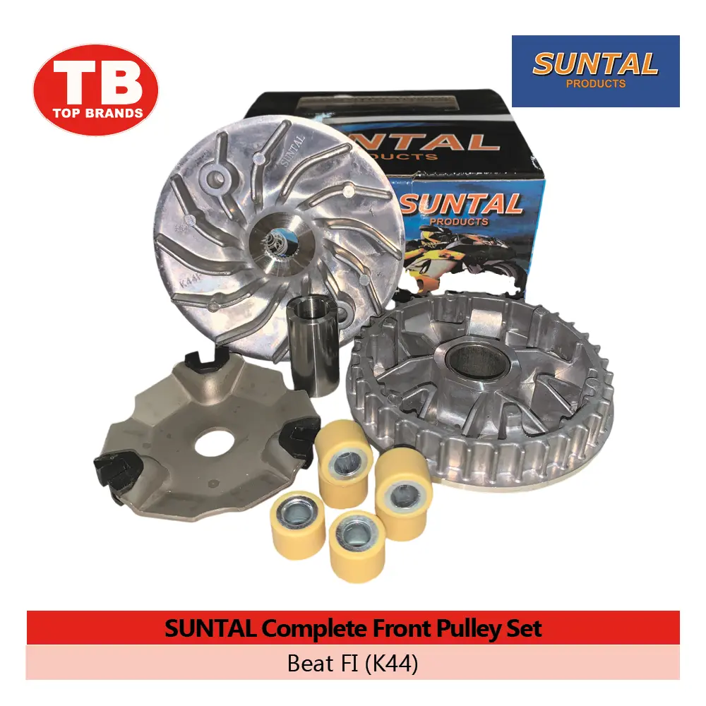 COMPLETE FRONT PULLEY SET / BEAT FI K44 / SUNTAL - CVT - LZD 