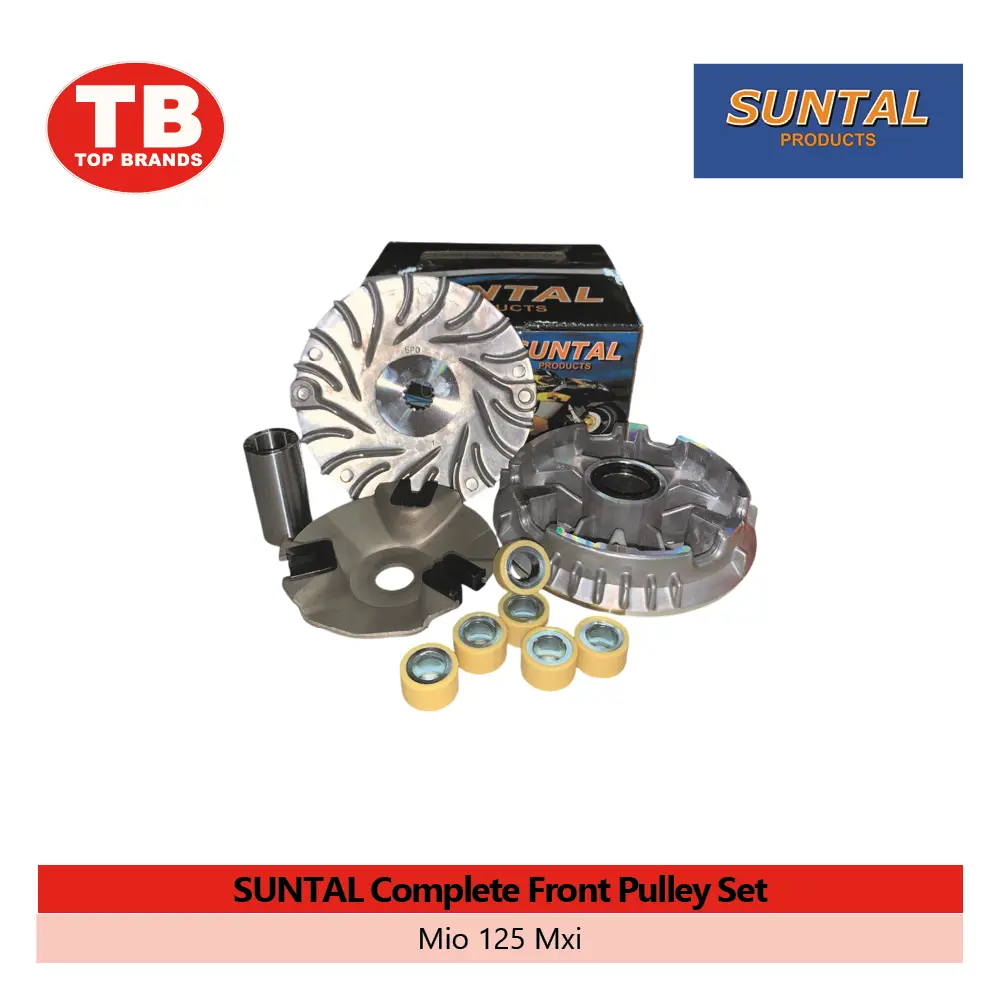 COMPLETE FRONT PULLEY SET / MIO 125MXI / SUNTAL - CVT - LZD 