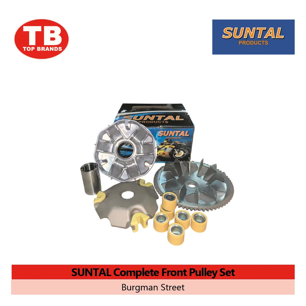 COMPLETE FRONT PULLEY SET / BURGMAN STREET / SUNTAL - CVT - LZD 