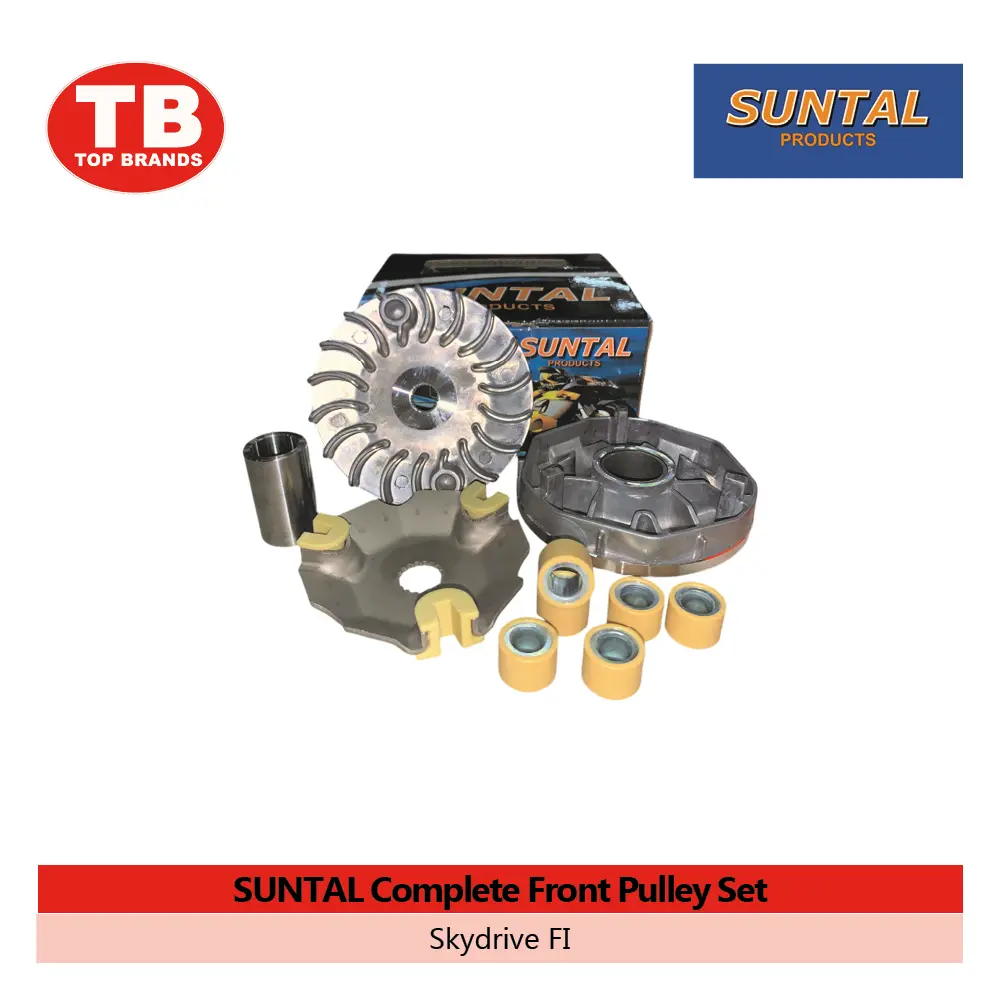 COMPLETE FRONT PULLEY SET / SKYDRIVE FI / SUNTAL - CVT - LZD