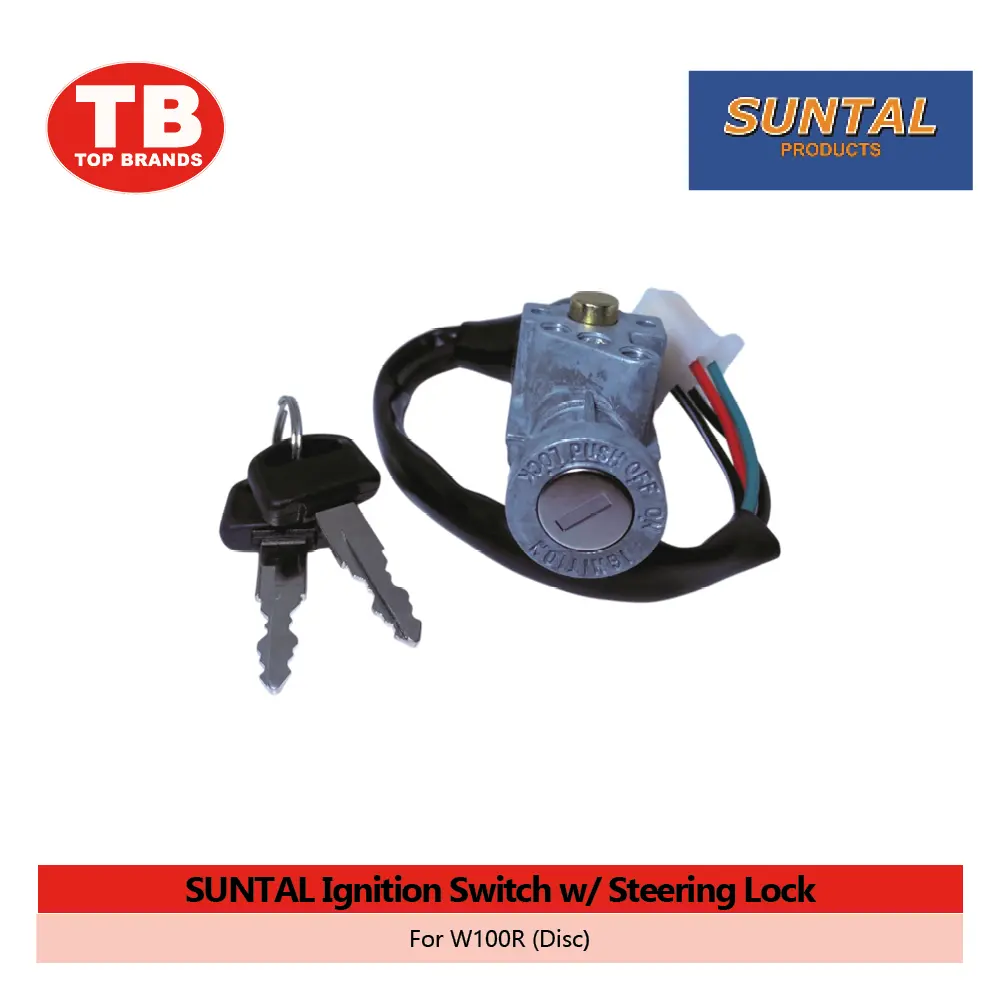 IGNITION SWITCH / W100R DISC TYPE / SUNTAL - LZD 