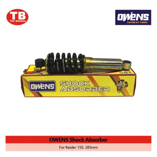 [4808900872286] MONO SHOCK / RAIDER150 285MM BLACK / OWENS - LZD