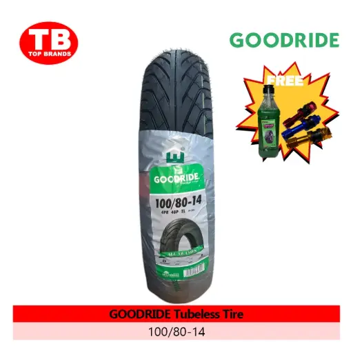 [6932621698158] TIRE GOODRIDE / TL 100/80-14 4PR H-565 SRP1095 - LZD - FMV