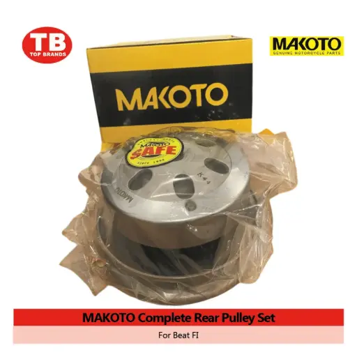 [90031837] COMPLETE REAR PULLEY SET / BEAT FI / MAKOTO - CVT - LZD