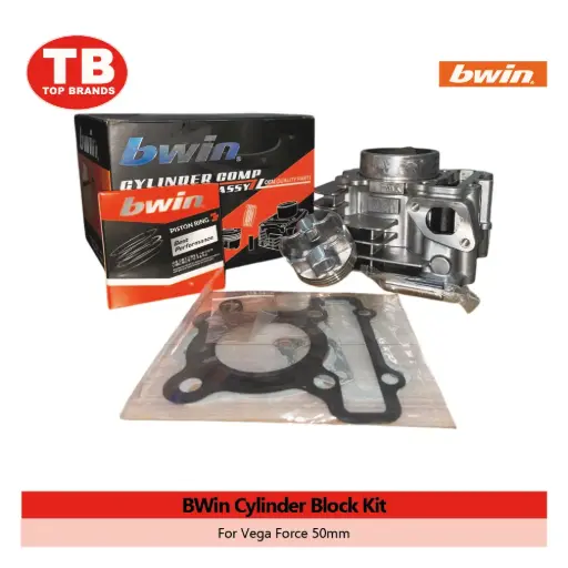 [A22175] CYL BLOCK W/PISTON KIT / VEGA FORCE 50MM / BWIN - LZD