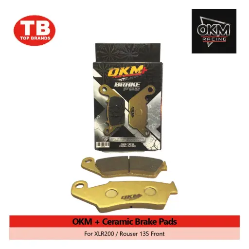 [YBP56] BRAKE PAD CERAMIC / XLR200/ROUSER135 FRONT / OKM+ - LZD