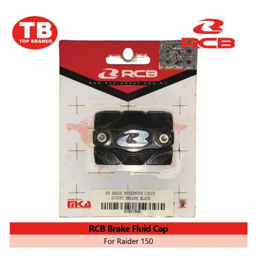 [01B0150B] BRAKE FLUID CAP RCB / RAIDER150 BLACK - LZD 
