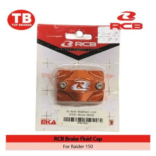 [01B0150O] BRAKE FLUID CAP RCB / RAIDER150 ORANGE - LZD