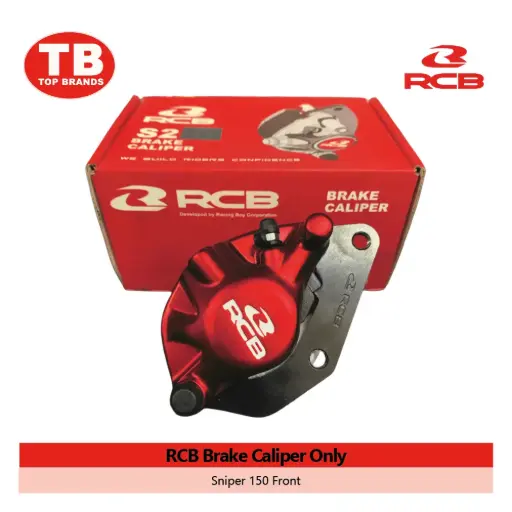 [01BC021R] BRAKE CALIPER ONLY RCB / SNIPER150 FRONT RED - LZD 