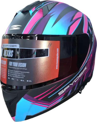 [20069612] HELMET SPYDER NEXUS GD S1 3911M_S / XL MATT BLACK/PINK S1 - LZD