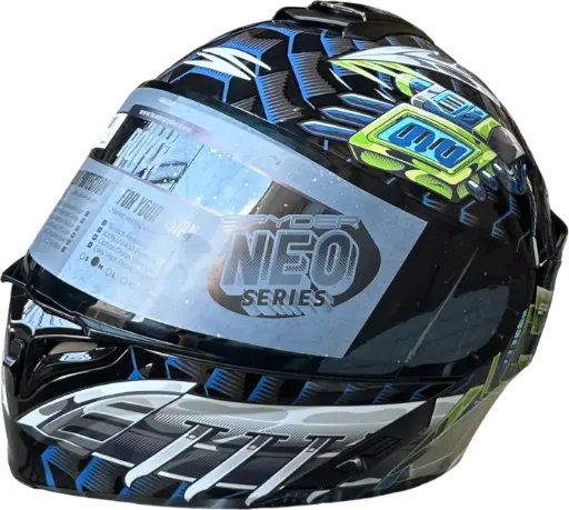 [21070581-DS] HELMET SPYDER ROVER GD 371M_S / L MATT BLACK/BLUE SLAYER - LZD - DISPLAY SET