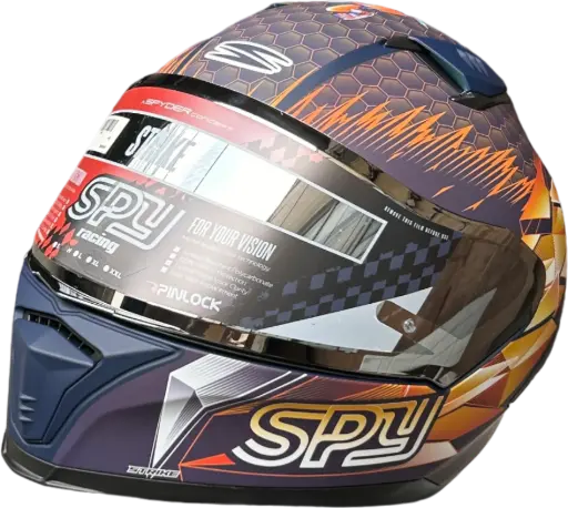 [21070638] HELMET SPYDER STRIKE G 702M_SS / XL MATT NBLUE/ORANGE S2 - LZD