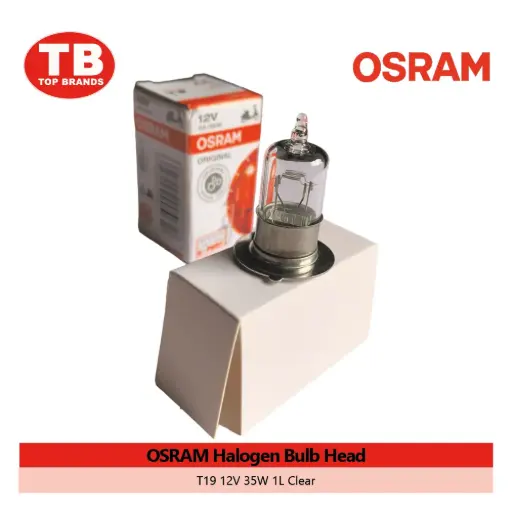 [4050300942506] BULB HEAD HALOGEN / 62337RV T19 12V 35/35W 1L CLEAR / OSRAM (10PCS/BOX) - LZD - FMV 