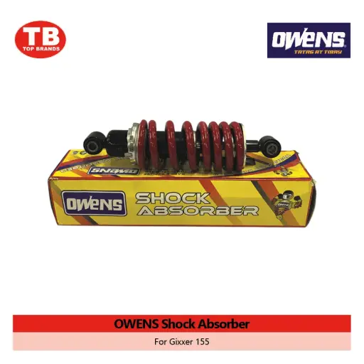 [5801005212864] MONO SHOCK OWENS / GIXXER155 RED - LZD 