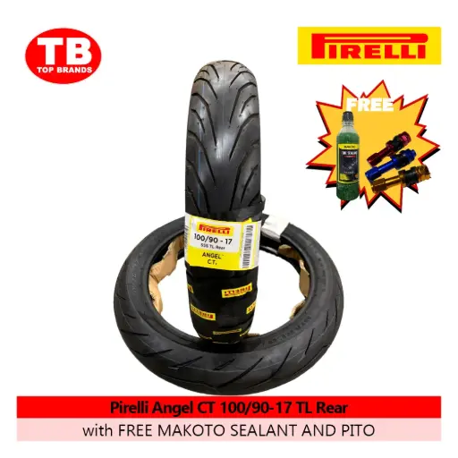 [8019227258103] TIRE ANGEL CITY / 100/90-17 TLR (DOT 2022) / PIRELLI / - LZD