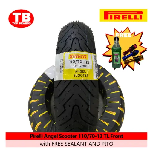 [8019227276992] TIRE ANGEL SCOOTER / 110/70-13 TLF (DOT 2024) / PIRELLI / - LZD