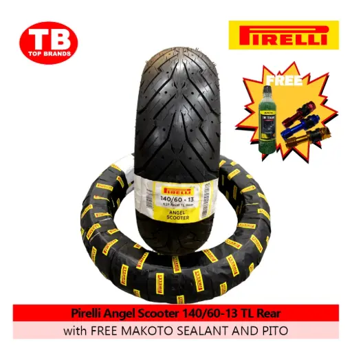 [8019227277135] TIRE ANGEL SCOOTER / 140/60-13 TLR (DOT 2023) / PIRELLI / - LZD