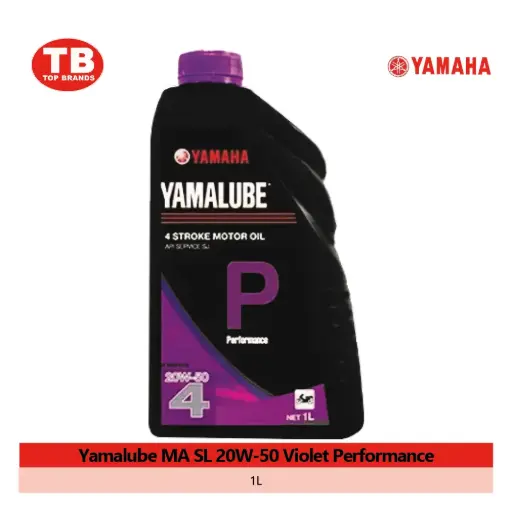 [90793-AP427-01] OIL ENGINE YAMALUBE MA 20W-50 / 24X1000ML SL VIOLET PERFORMANCE YMC - LZD