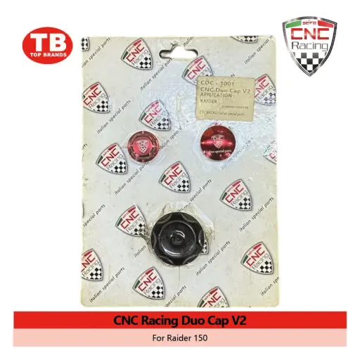 [A11265] DUO CAP ALLOY CNC RACING / ASSTD - LZD 