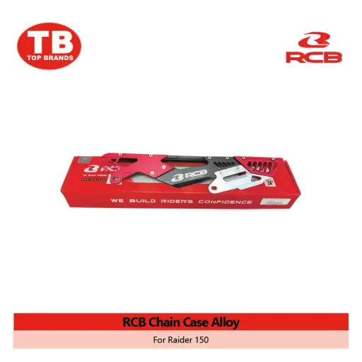 [A12620] CHAIN CASE ALLOY RCB / RAIDER150 RED - LZD 