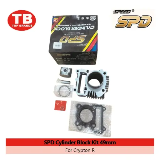[A13302] CYL BLOCK W/PISTON KIT / CRYPTON R 49MM / SPD - LZD 