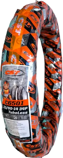 [A17334] TIRE CST / TL 70/90-14 C6501 (DOT 1923) - LZD