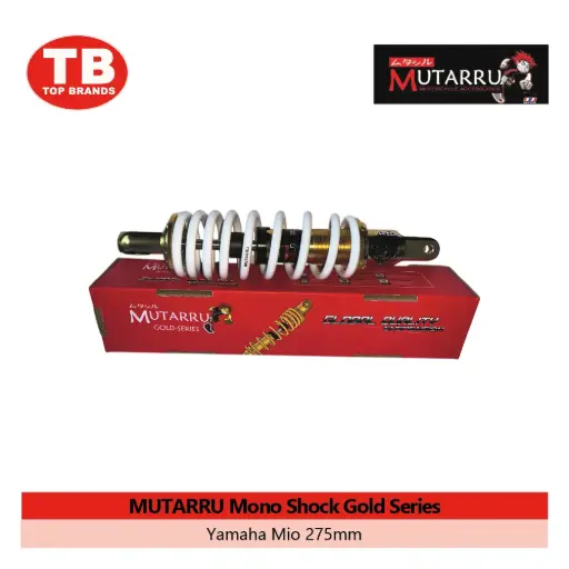 [A19197] MONO SHOCK GOLD SERIES / MIO 275MM WHITE / MUTARRU - LZD 