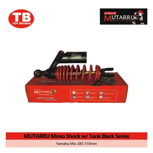 [01P2277] MONO SHOCK MUTARRU W/ TANK / MIO 285-310MM RED - LZD