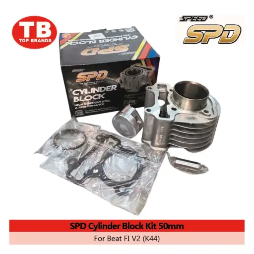[A20153] CYL BLOCK W/PISTON KIT / BEAT FI V2 50MM K44 / SPD - LZD 