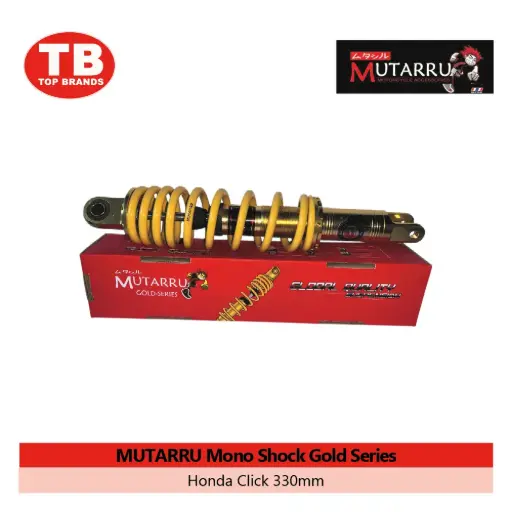 [A20575] MONO SHOCK GOLD SERIES / CLICK 330MM YELLOW / MUTARRU - LZD 