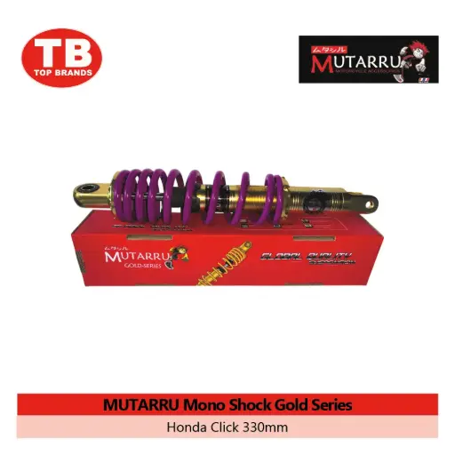 [A20578] MONO SHOCK GOLD SERIES / CLICK 330MM PURPLE / MUTARRU - LZD 