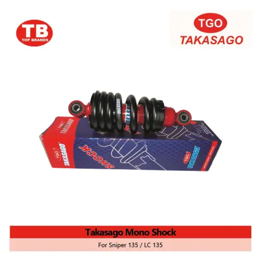 [A2778] MONO SHOCK / SNIPER135 BLACK/RED / TGO - LZD 