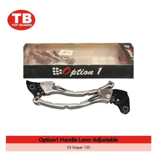 [A8310] HANDLE LEVER W/ADJ OPTION 1 / V3 SNIPER 135 SILV - LZD 