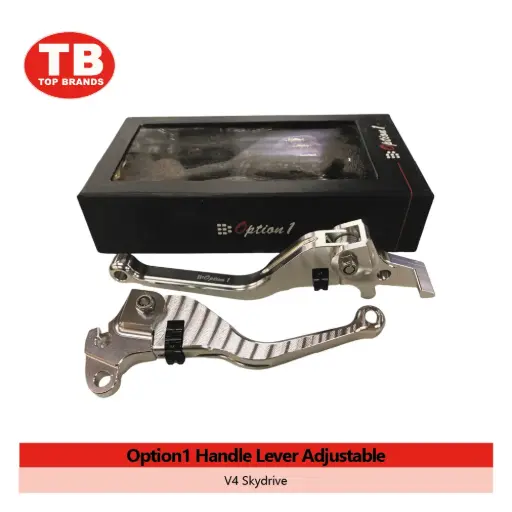 [A8341] HANDLE LEVER W/ADJ OPTION 1 / V4 SKYDRIVE SILV - LZD 