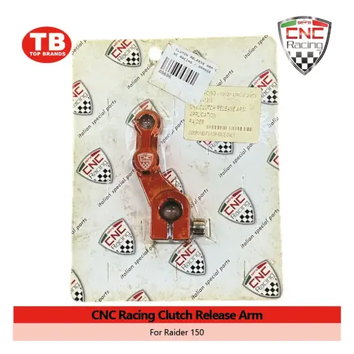 [A9696] CLUTCH RELEASE ARM CNC RACING / ORANGE - LZD 