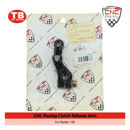 [A9697] CLUTCH RELEASE ARM CNC RACING / BLACK - LZD 