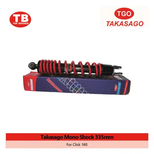 [RCT-CLICK160 RED] MONO SHOCK / CLICK160 340MM RED / TAKASAGO - LZD 