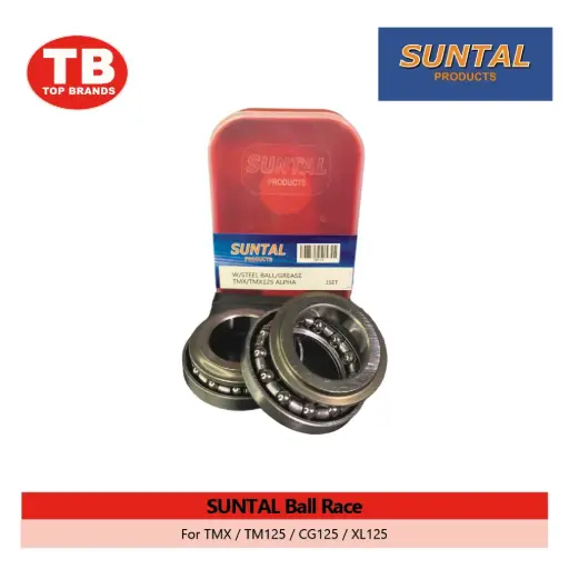 [YB004] BALL RACE STEEL BALL TYPE / TMX/TM125/CG125/XL125 / SUNTAL - FMV - LZD