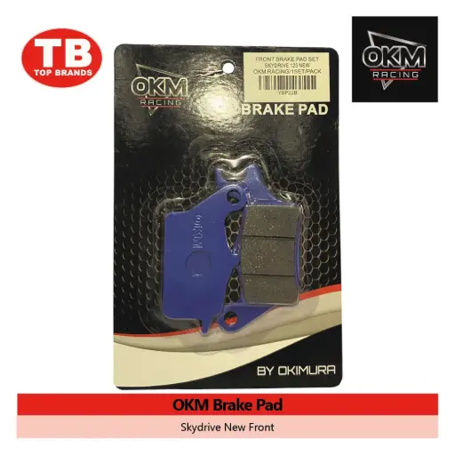 [YBP22B] BRAKE PAD / SKYDRIVE NEW FRONT / OKM - LZD 