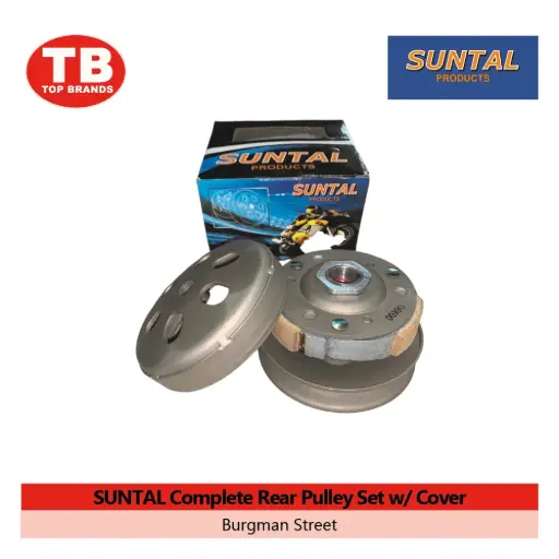 [YC400L] COMPLETE REAR PULLEY SET W/COVER SUNTAL / BURGMAN STREET - CVT - LZD 