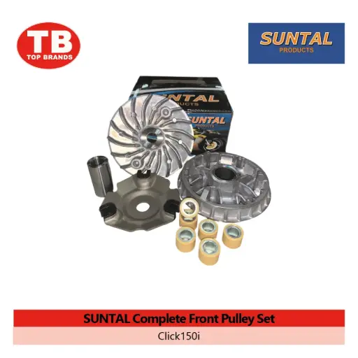 [YC404D] COMPLETE FRONT PULLEY SET / CLICK150I / SUNTAL - CVT - LZD 